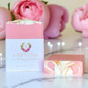 Pink Peony Shea Butter Soap - Romantic Floral Luxury Bar