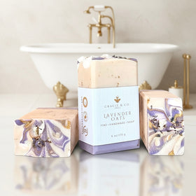 CALM Bulgarian Lavender Oats & Sea Moss Premium Soap