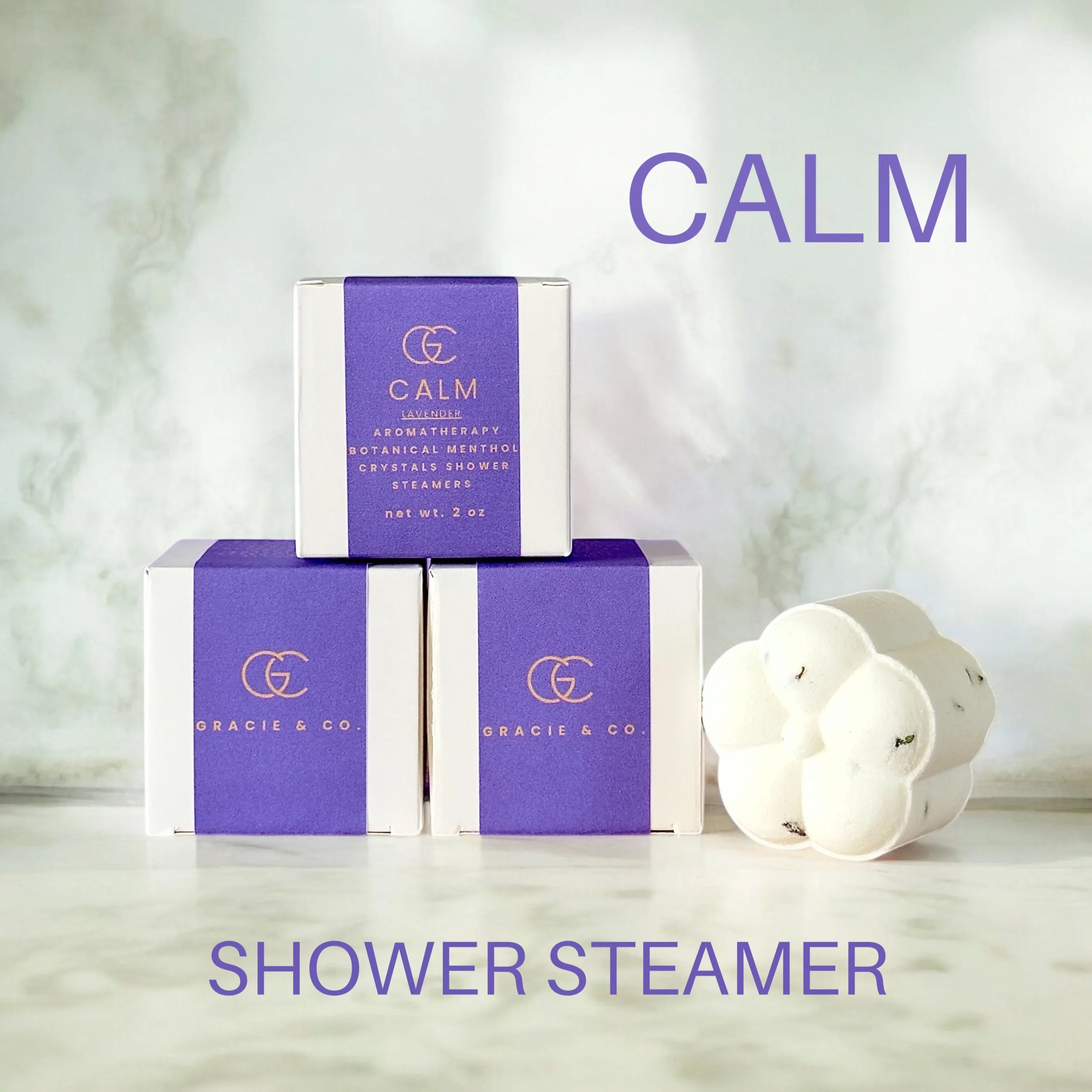 Breathe & Unwind – Aromatherapy Shower Steamers - Gracie & Co. 1942