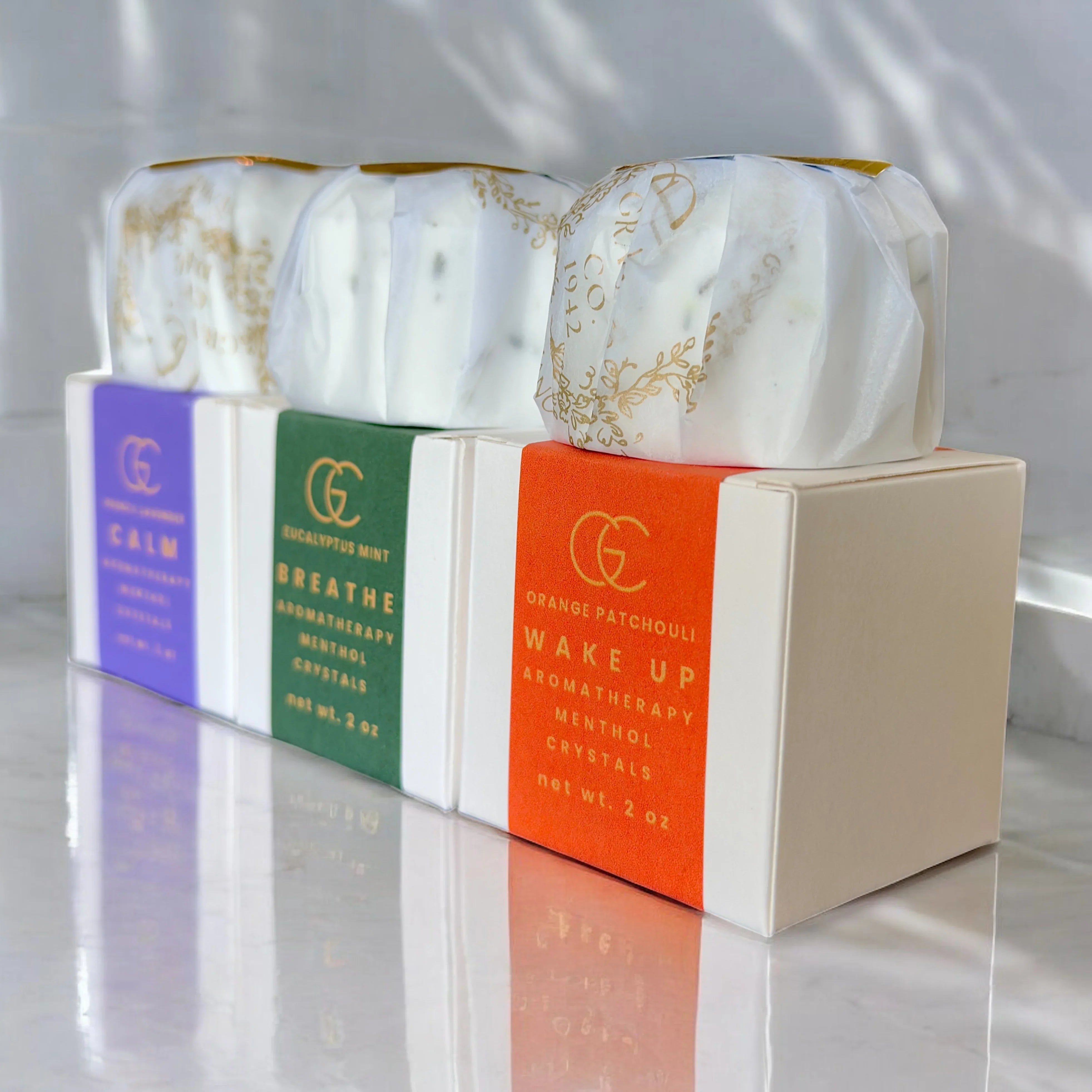 Breathe & Unwind – Aromatherapy Shower Steamers - Gracie & Co. 1942