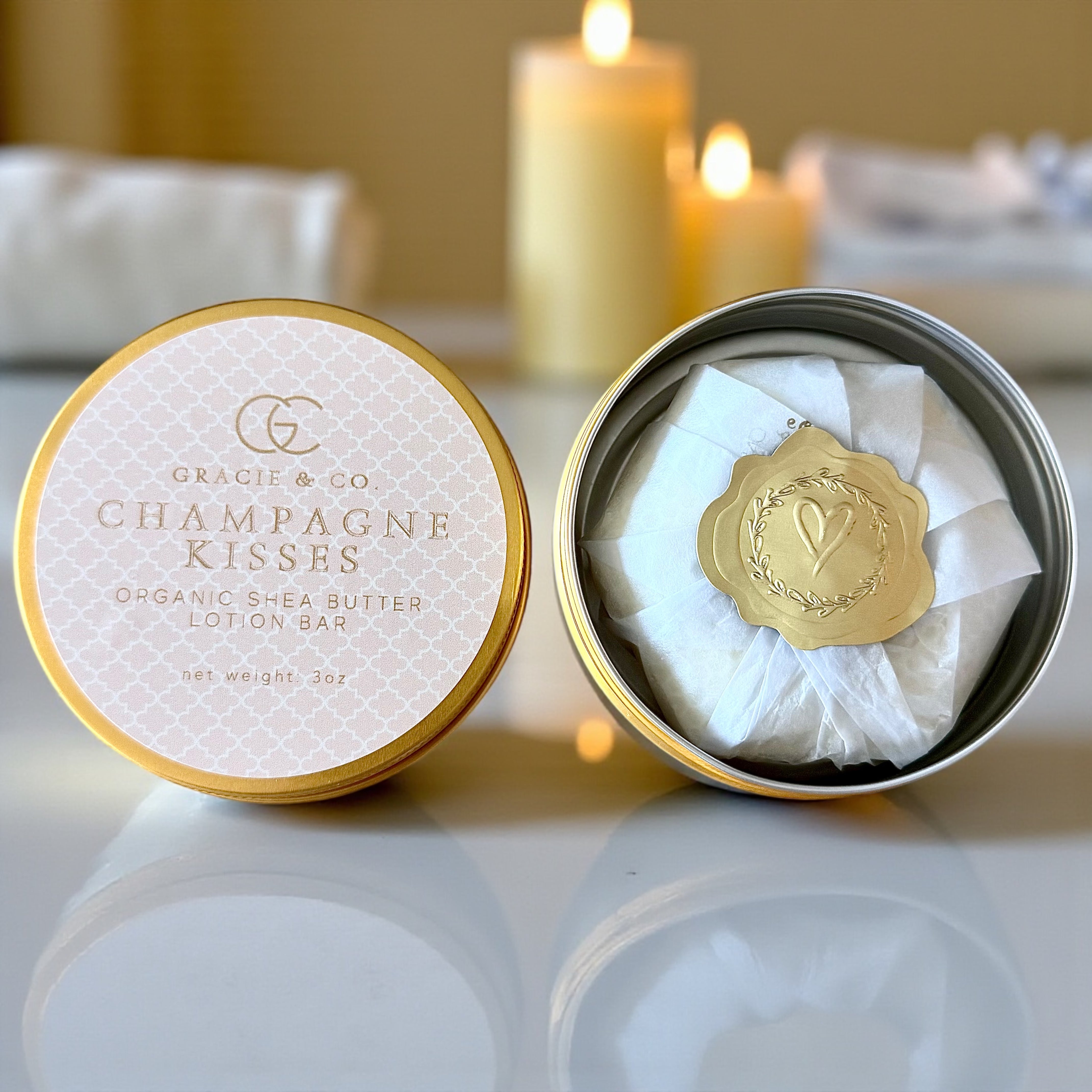 Ultimate Moisture Solid Shea Butter Lotion Bar - Gracie & Co 1942