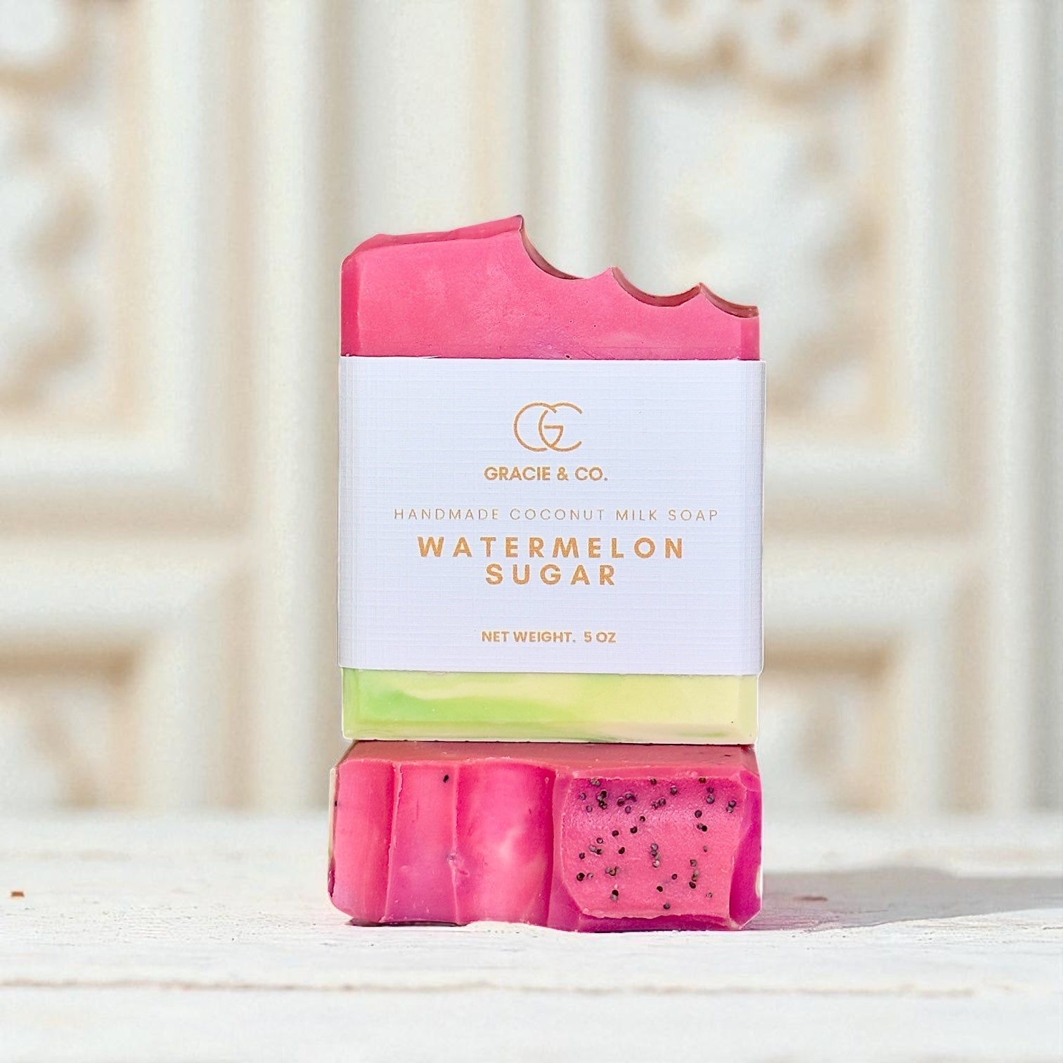 Watermelon Sugar Coconut Milk Soap - Gracie & Co. 1942