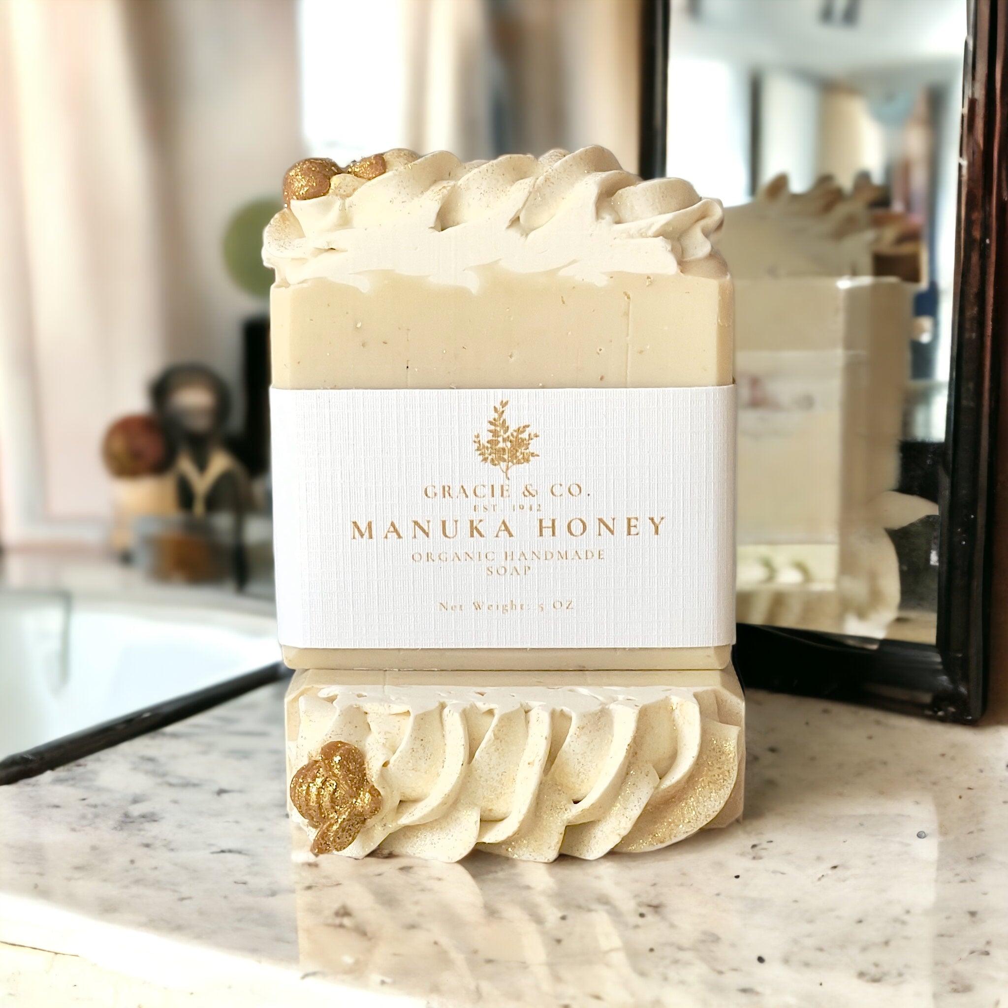 Manuka Honey Oats & Coconut Milk Shea Butter Soap - Gracie & Co. 1942