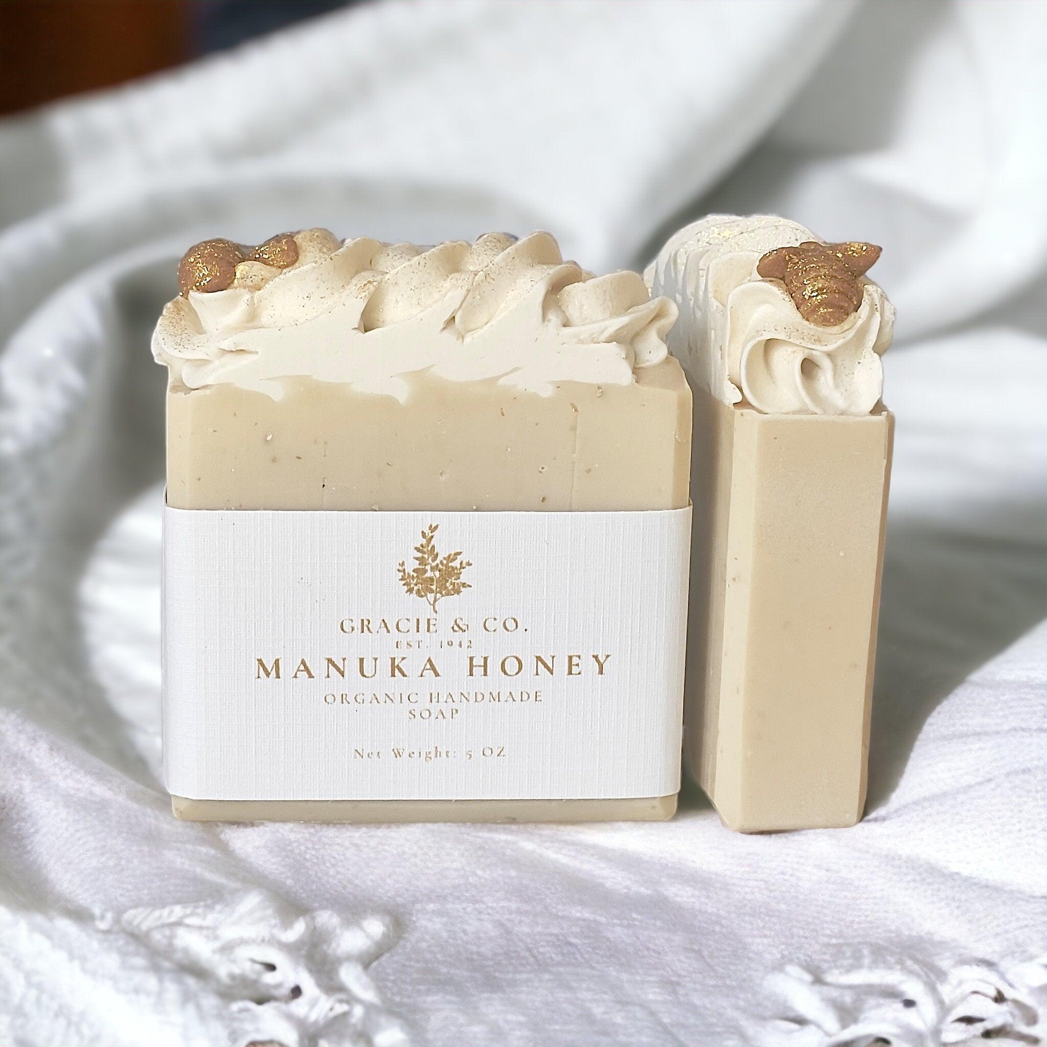 Manuka Honey Oats & Coconut Milk Shea Butter Soap - Gracie & Co. 1942